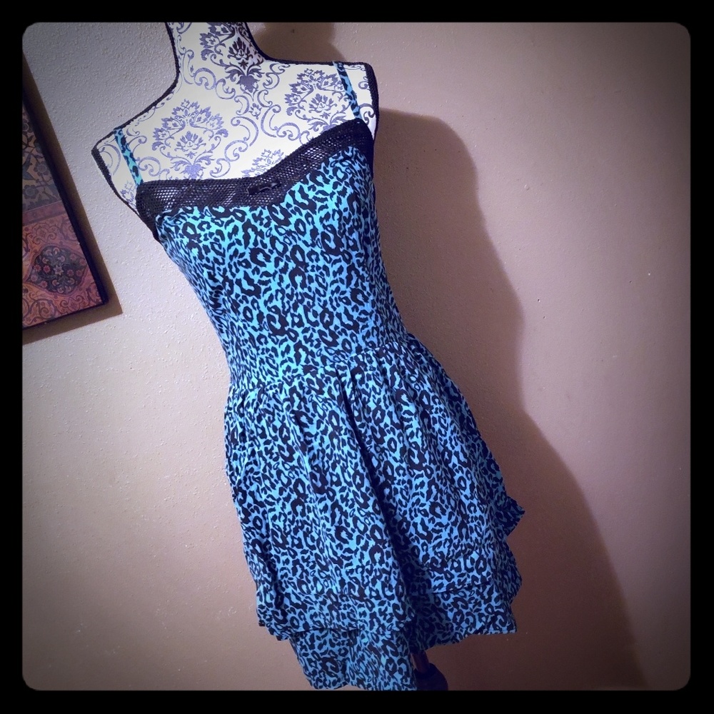 Leopard print dress